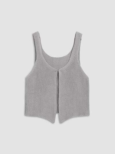 AFFETTO's Hook - and - Eye Vest - Affettoclothingstore